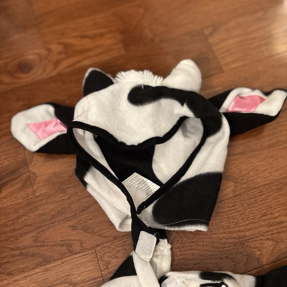 Rubie's Baby‎ Cow Halloween Costume Unisex Size 6-12 Mos 2 Pc Dress Up EUC - Picture 2 of 6